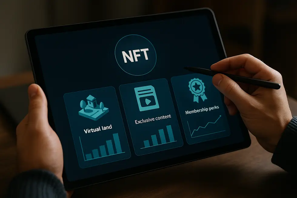 Collage illustrating NFT rarity and scarcity, highlighting unique attributes.