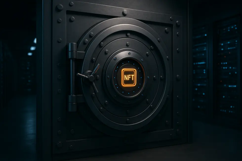 Visual representation of core wallet security concepts for NFT holders.