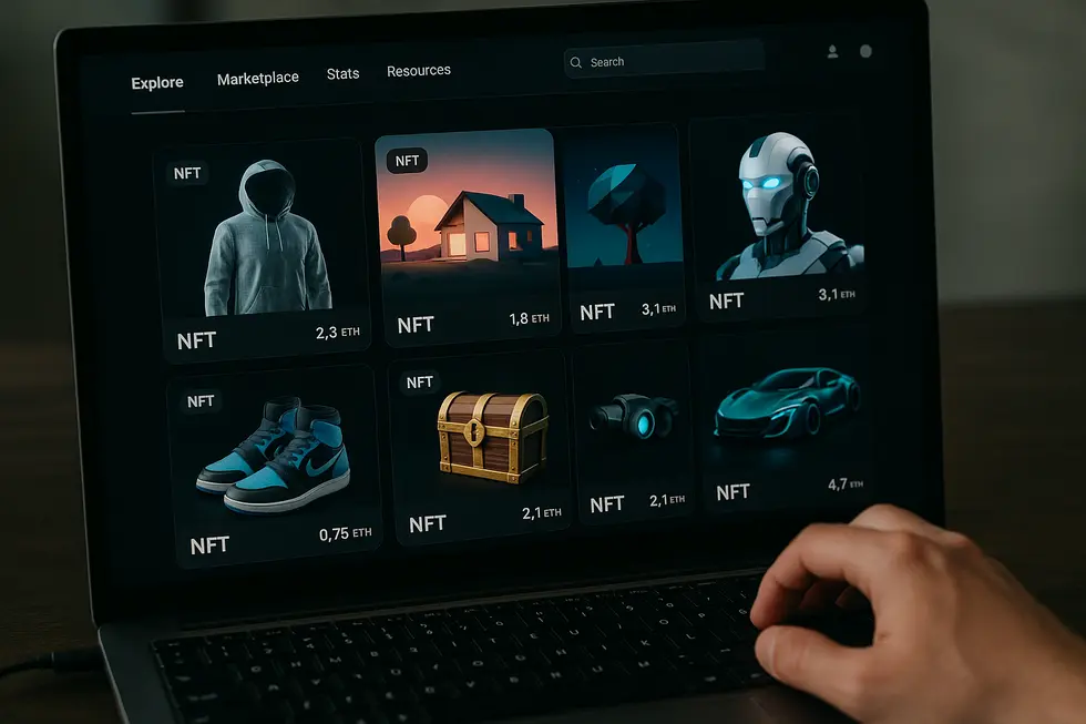 NFTs acting as digital certificates of authenticity, safeguarding assets against counterfeit.