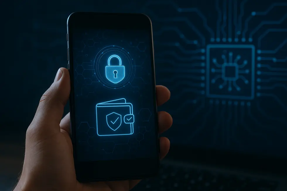 Visual representation of core wallet security concepts for NFT holders.