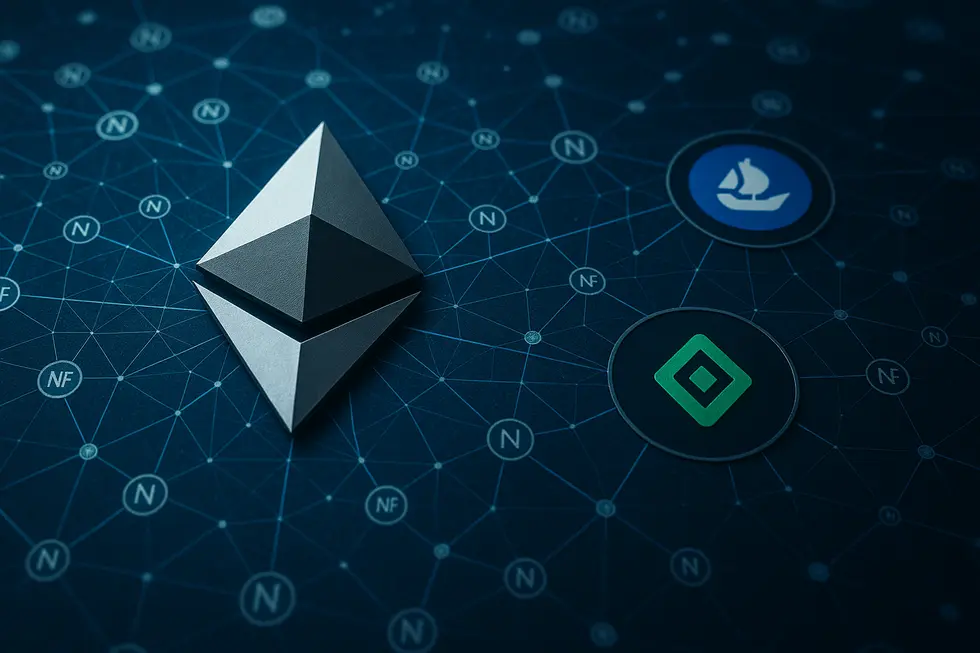 Ethereum’s ecosystem with marketplaces like OpenSea showcases its dominance in NFT minting.