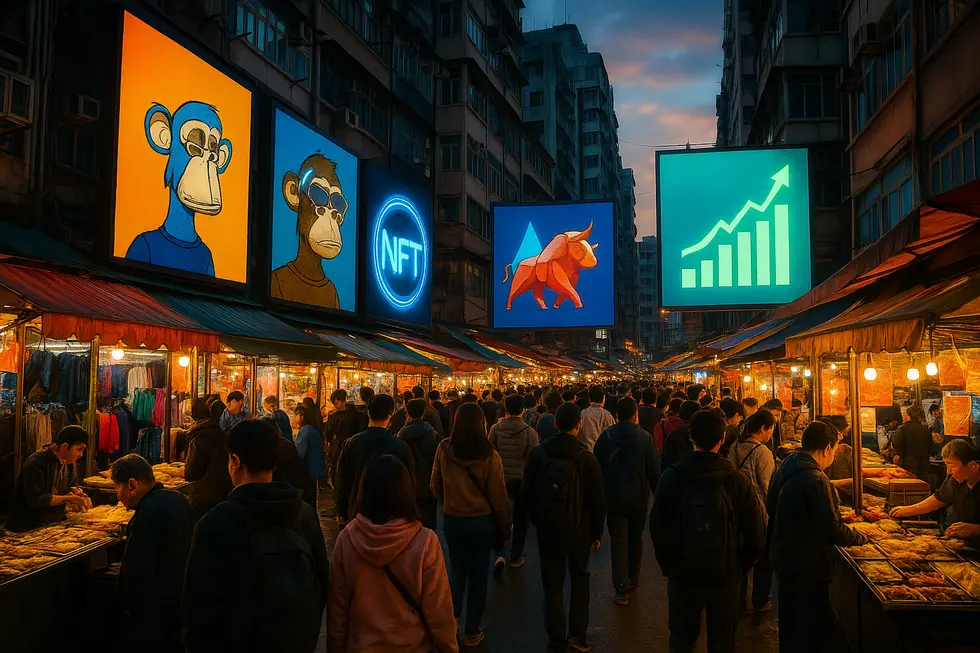 The dynamic growth of Asian markets enhancing NFT memberships.