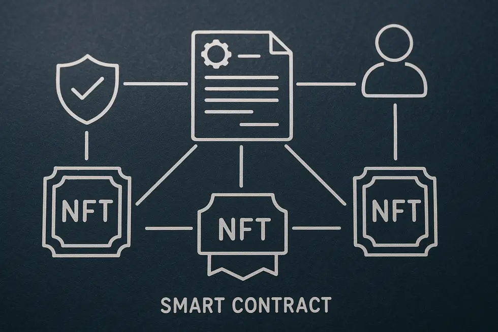 NFTs acting as digital certificates of authenticity, safeguarding assets against counterfeit.