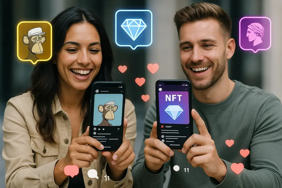 Brands create exclusive digital assets with NFTs to foster community attachment.