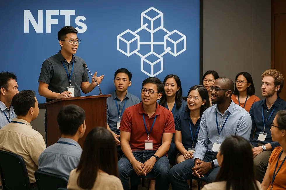Vietnamese users engaging with NFTs, fostering community growth.