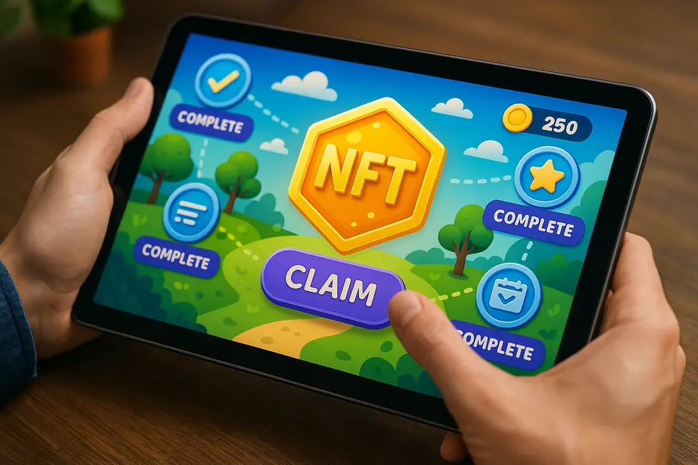 Digital coupons as NFTs for promotion campaigns.
