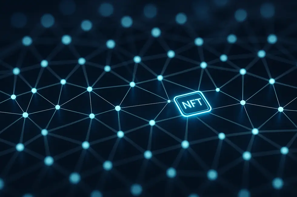 An introductory collage showcasing the world of NFTs.