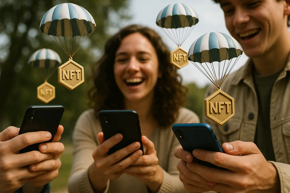 Digital coupons as NFTs for promotion campaigns.