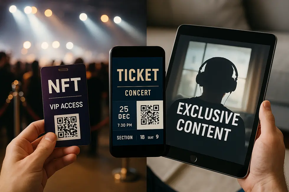 Token-gated access using NFTs to redefine subscription services.