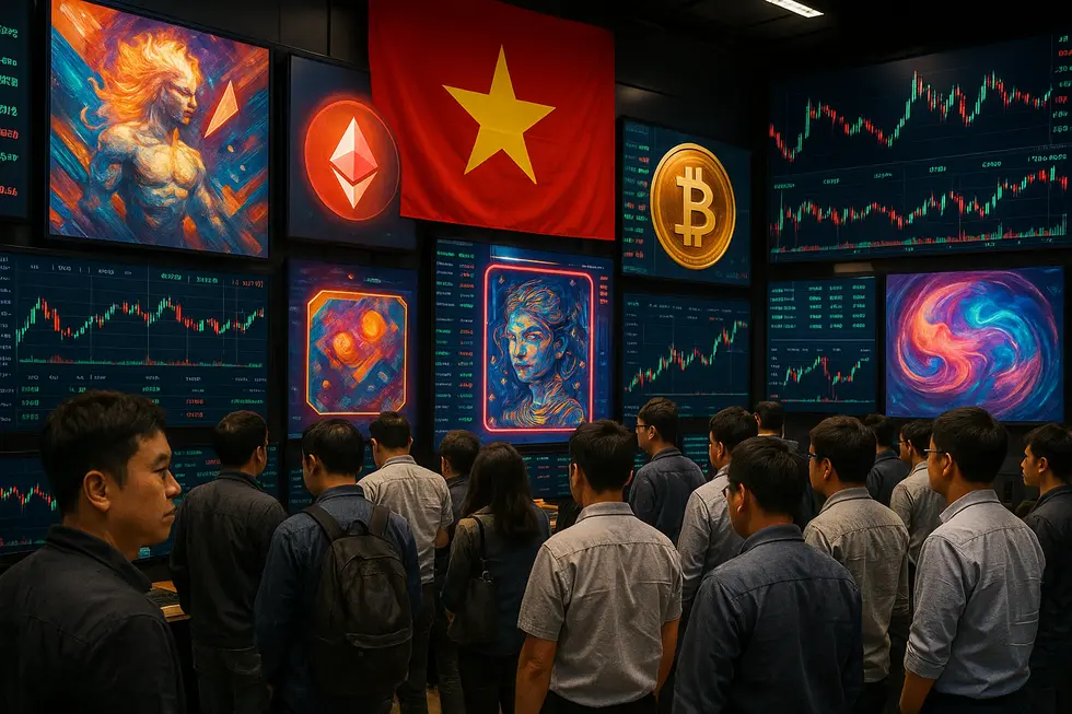 Vietnam’s legal framework legitimizing NFT art trends in 2025.