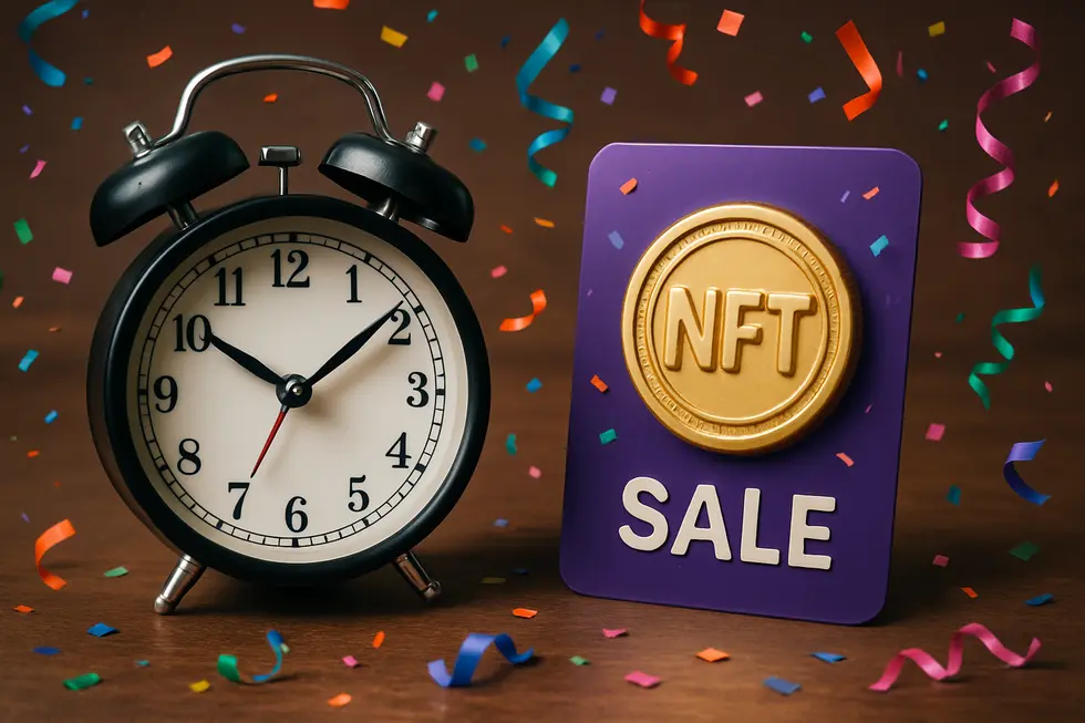 A digital scene illustrating the power of storytelling in NFT content marketing.