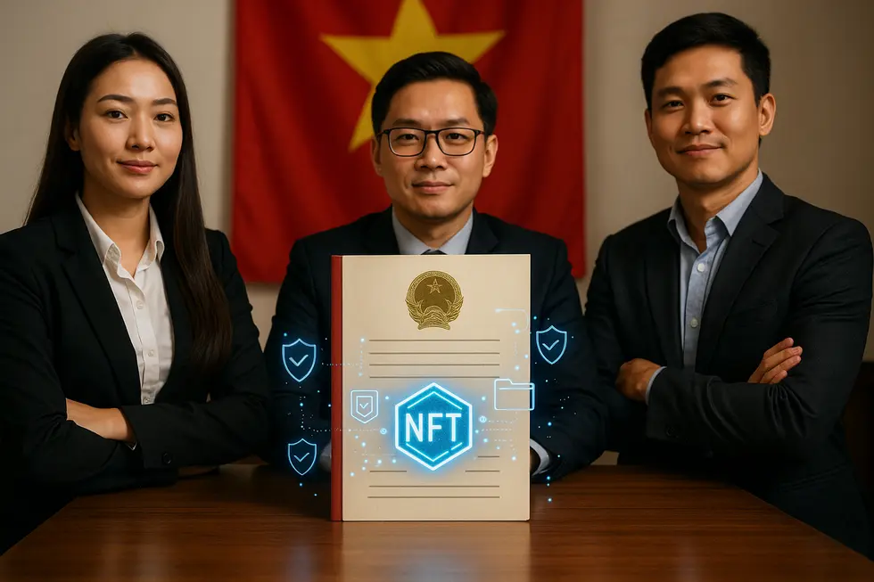 Digital marketplace activity showcasing the importance of NFTs in Vietnam.