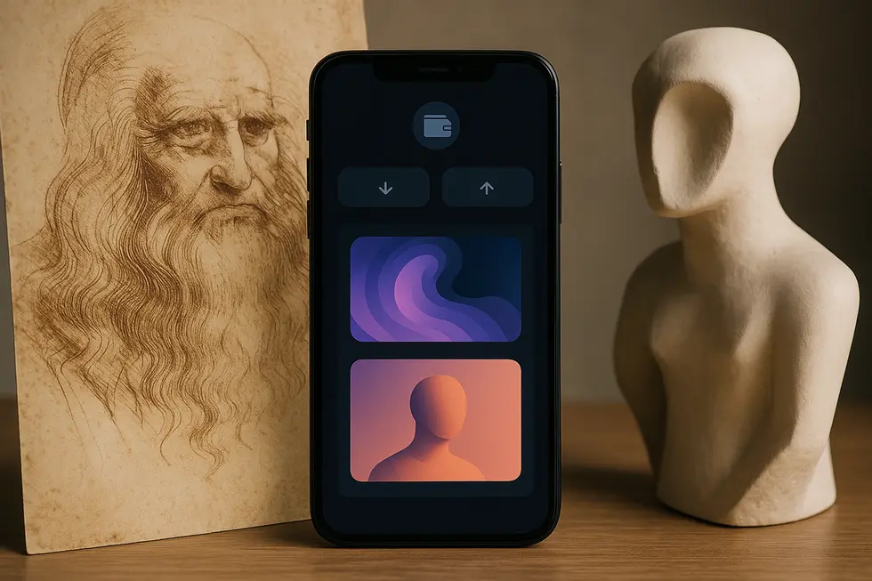Artists seamlessly blending traditional techniques with digital innovation.