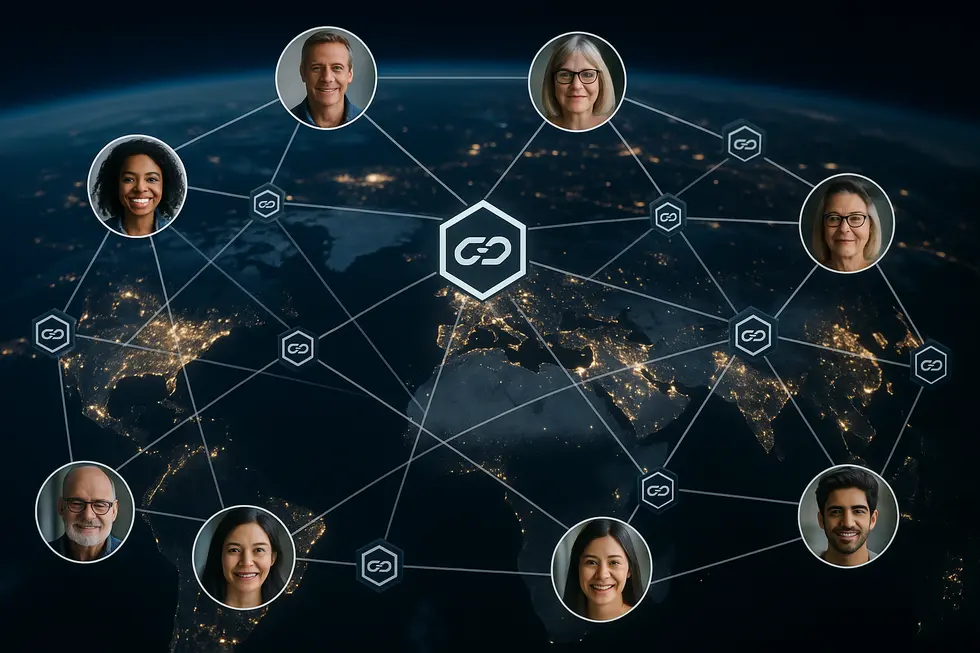 Virtual communities evolving into digital families through NFTs and digital ownership.