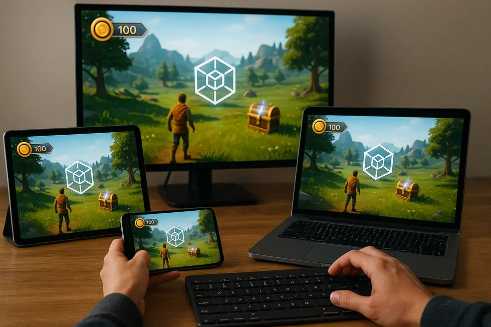 An NFT marketplace bustling with activity, highlighting its influence on gaming generations