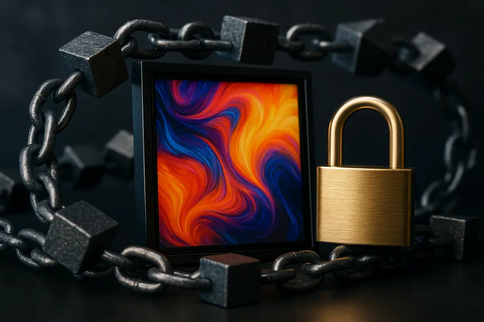 Artists exploring newfound opportunities in an NFT marketplace.