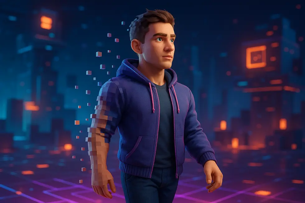 Blockchain technology ensuring authentic digital ownership.