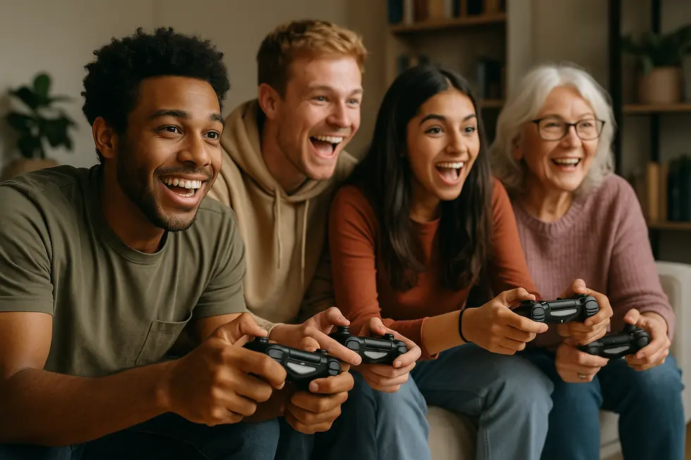 An NFT marketplace bustling with activity, highlighting its influence on gaming generations