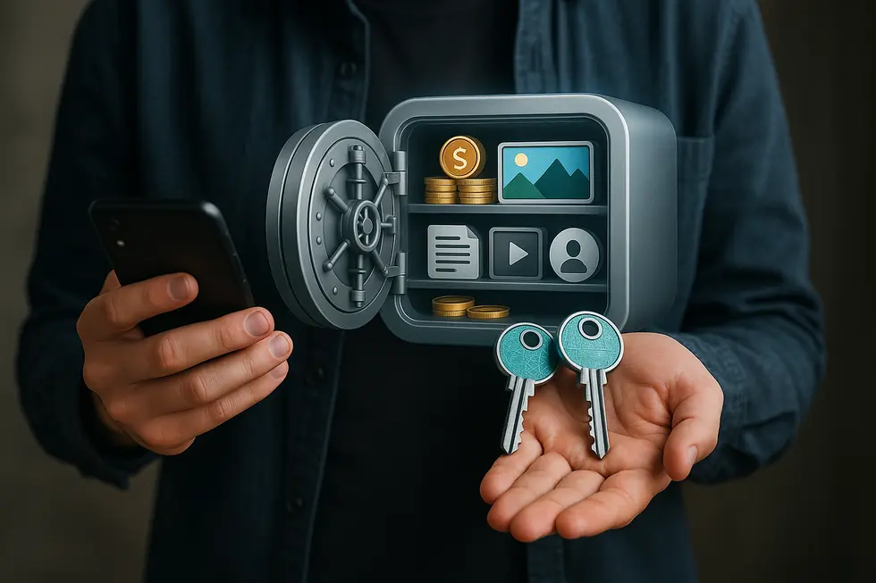 Empowering users through digital ownership beyond the reach of big tech.