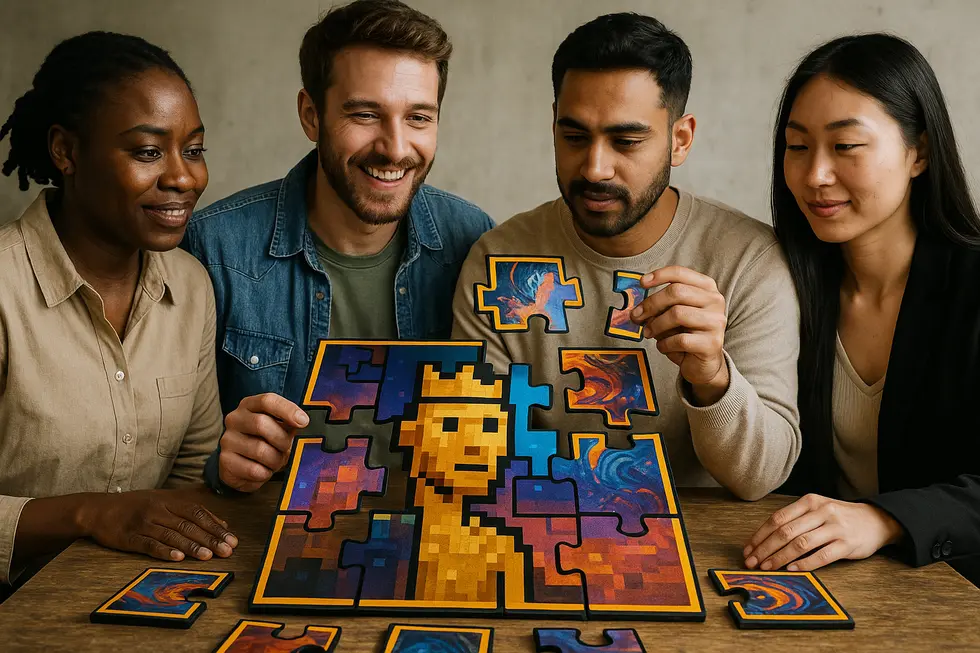 Comparison of the inherent and dynamic scarcity of NFTs with physical gold.