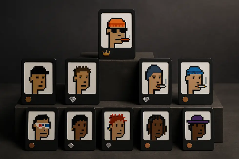 Comparison of the inherent and dynamic scarcity of NFTs with physical gold.