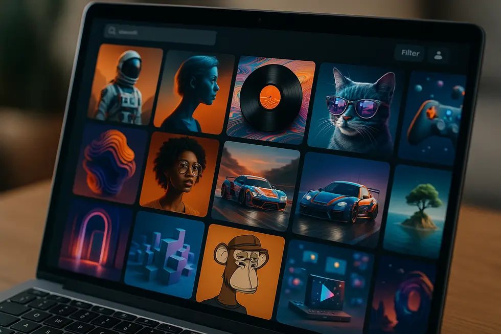 Digital artists finding new ways to establish ownership and value through blockchain technology.