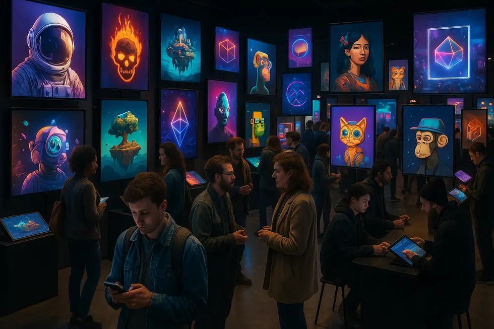 A visual representation of decentralized cloud storage replacing traditional big tech data centers.