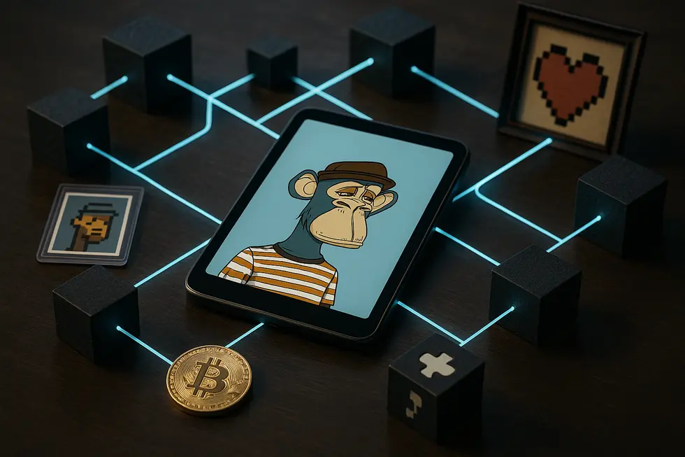 ERC-721 tokens form the backbone of digital ownership in NFT marketplaces.