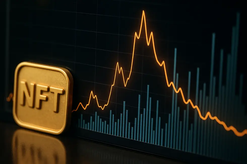Comparison of the inherent and dynamic scarcity of NFTs with physical gold.