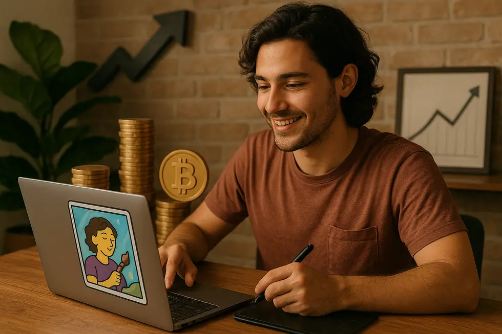 Young dreamers are empowered by digital art within NFT spaces.