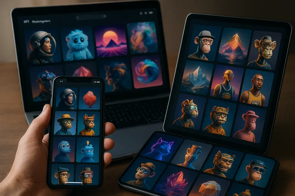 Young dreamers are empowered by digital art within NFT spaces.